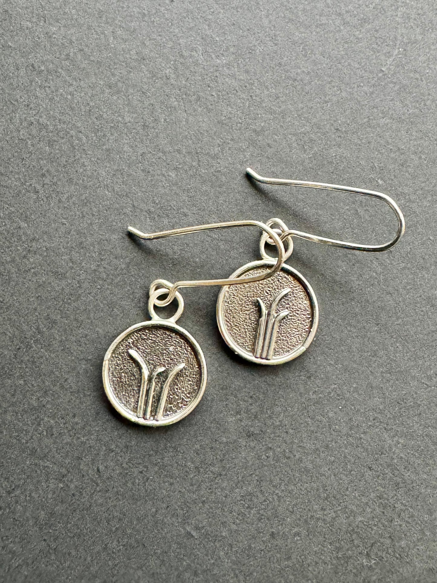 Emergence Botanical Sterling Silver Earrings