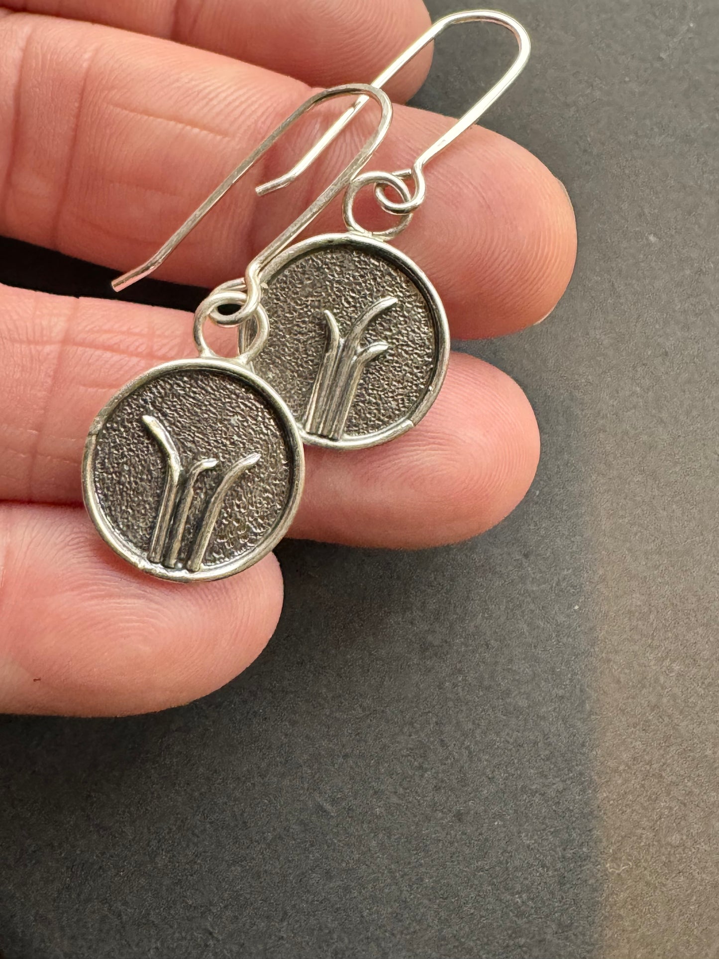 Emergence Botanical Sterling Silver Earrings