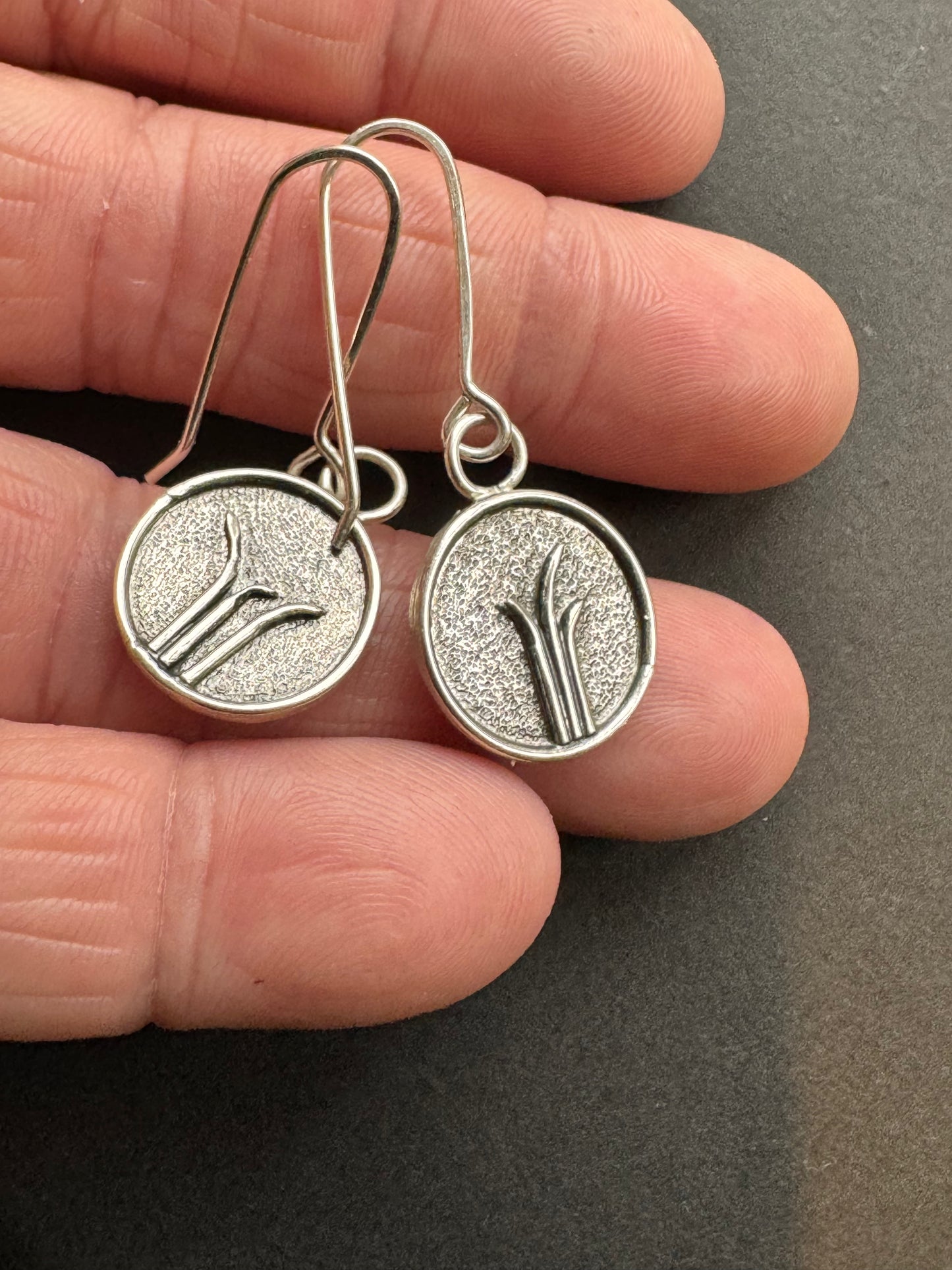 Emergence Botanical Sterling Silver Earrings