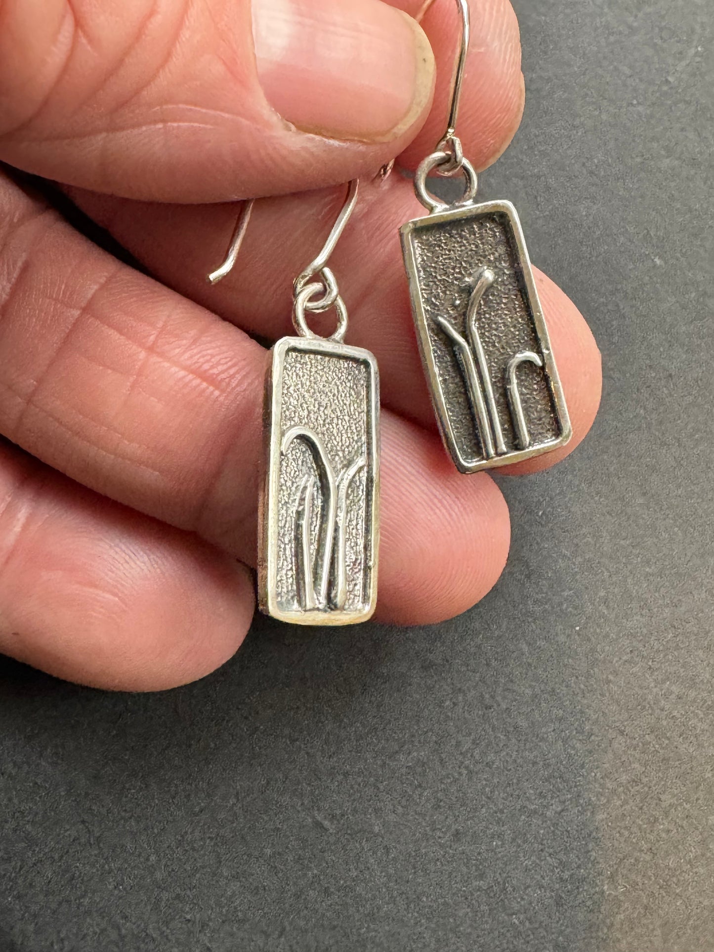 Emergence Botanical Sterling Silver Earrings