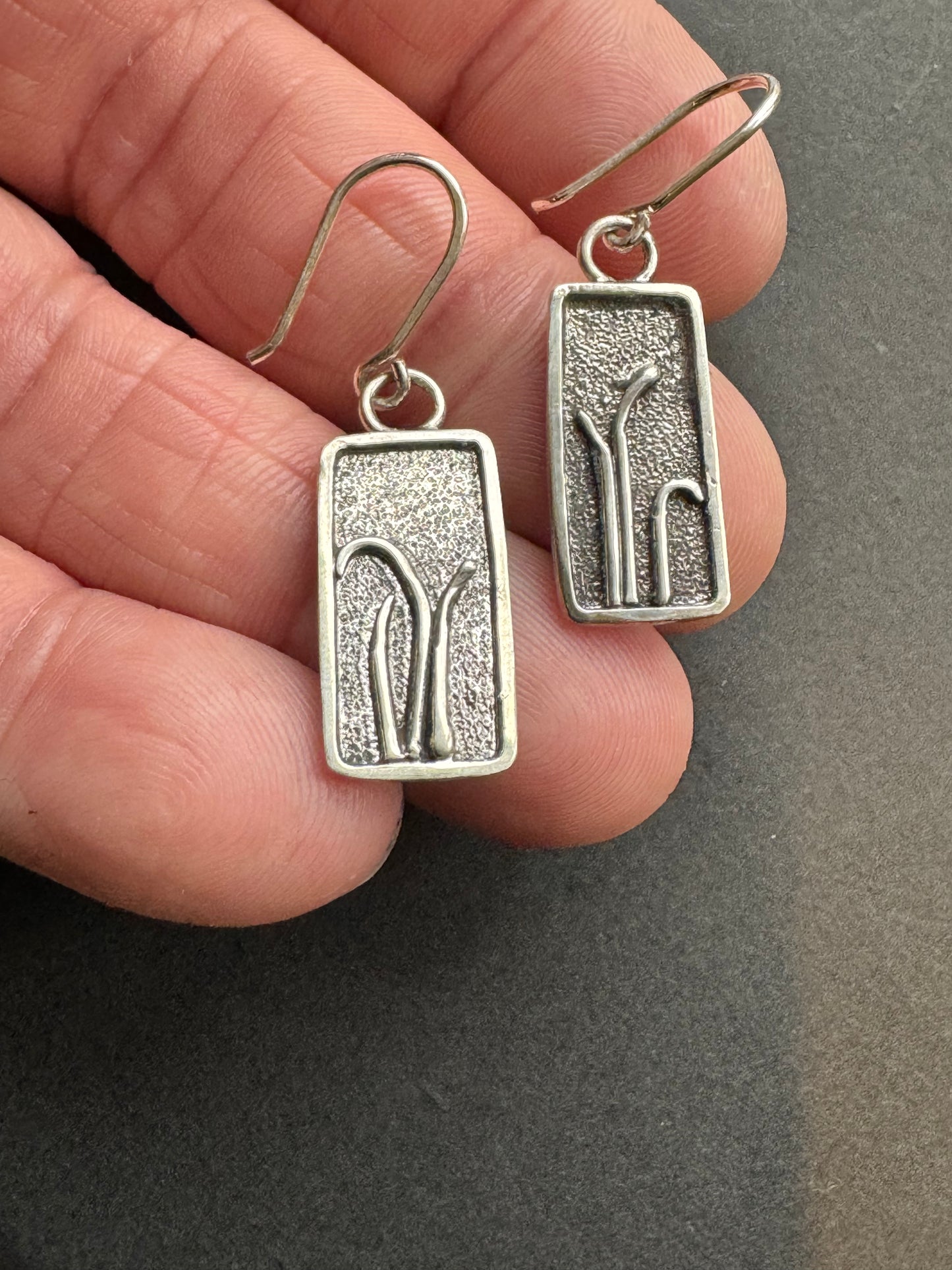 Emergence Botanical Sterling Silver Earrings