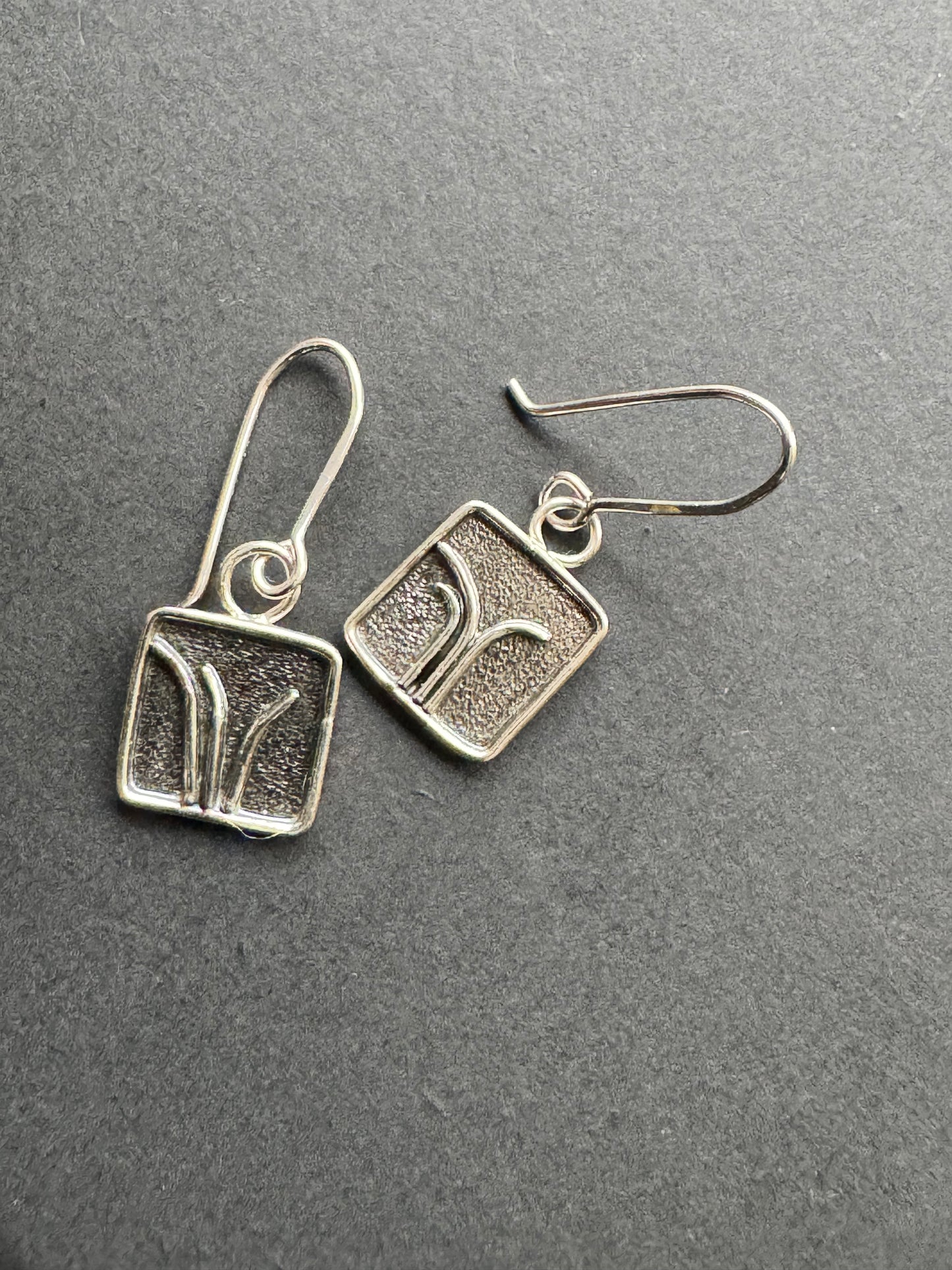 Emergence Botanical Sterling Silver Earrings