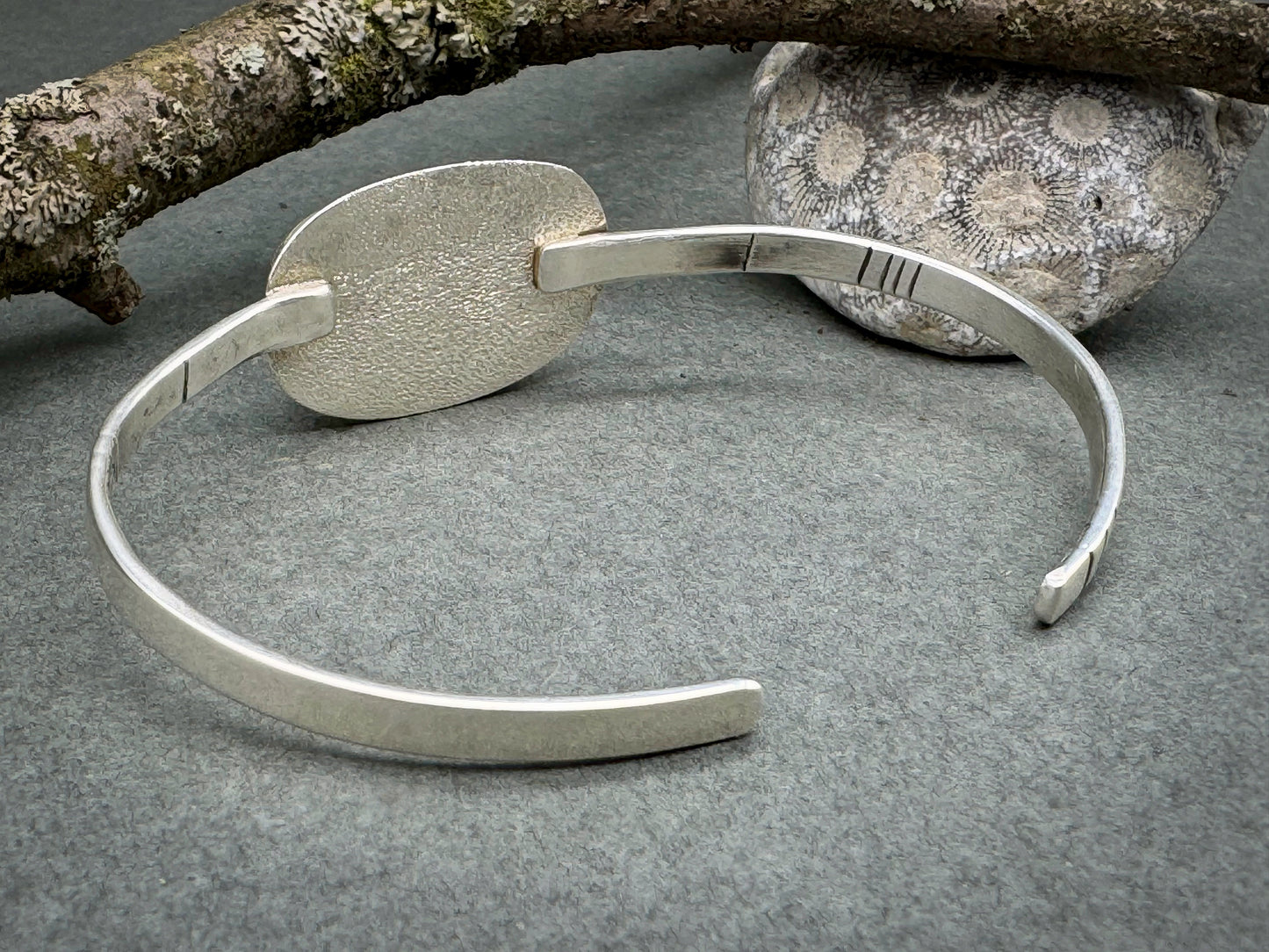 Morenci Turquoise Cuff Bracelet Sterling Silver