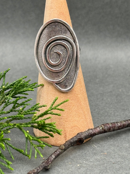 Large Tidepool Ring in Sterling Silver