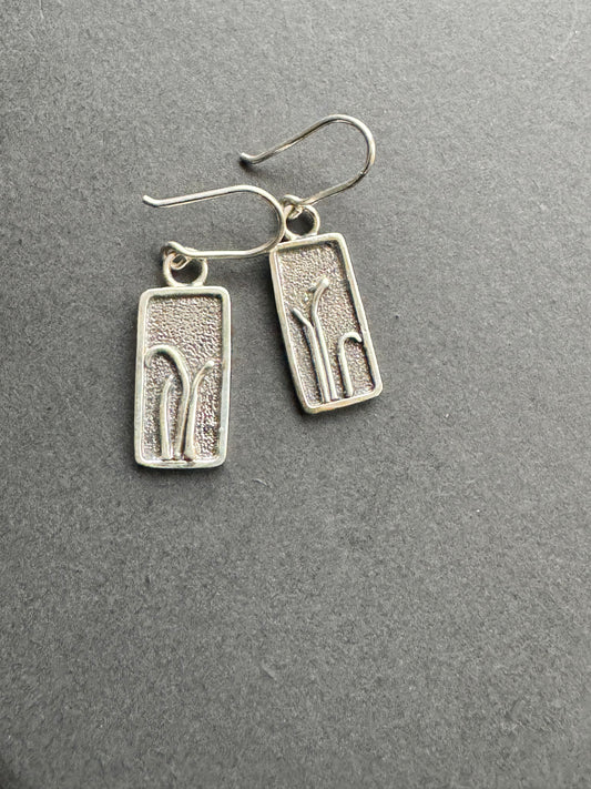 Emergence Botanical Sterling Silver Earrings