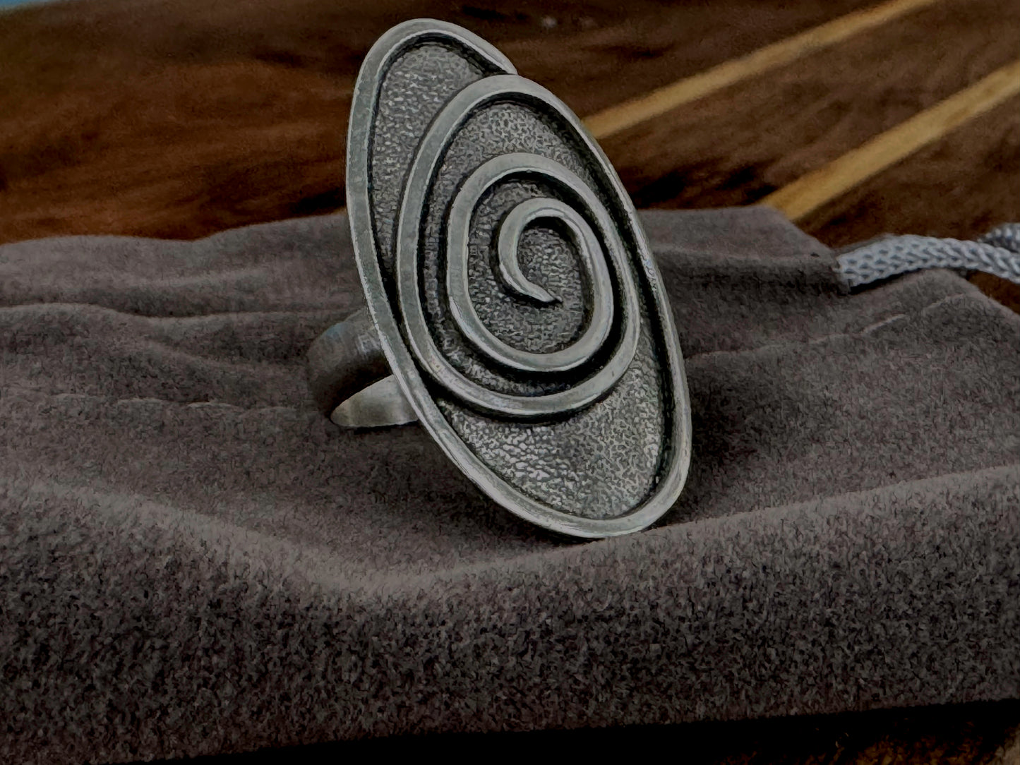 Large Tidepool Ring in Sterling Silver