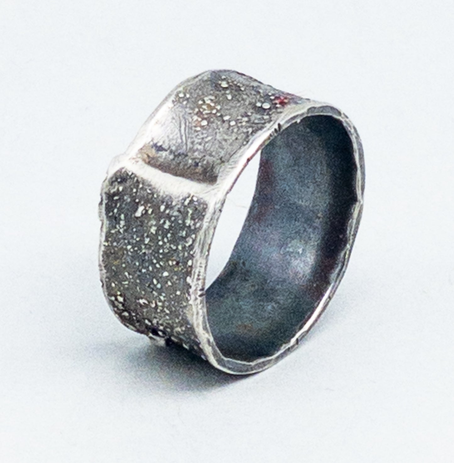 Silver Dust Band Ring