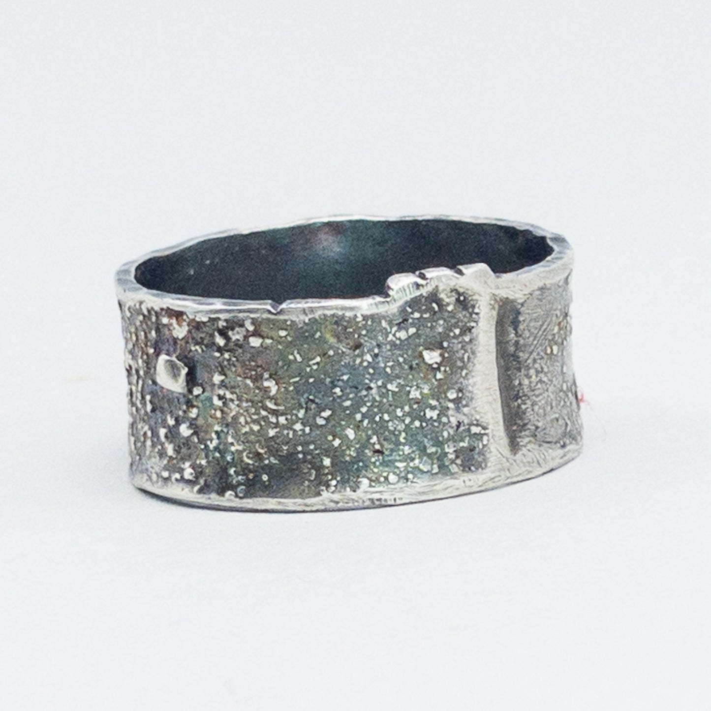Silver Dust Band Ring