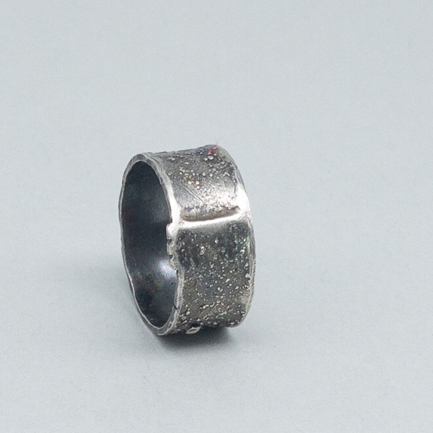 Silver Dust Band Ring